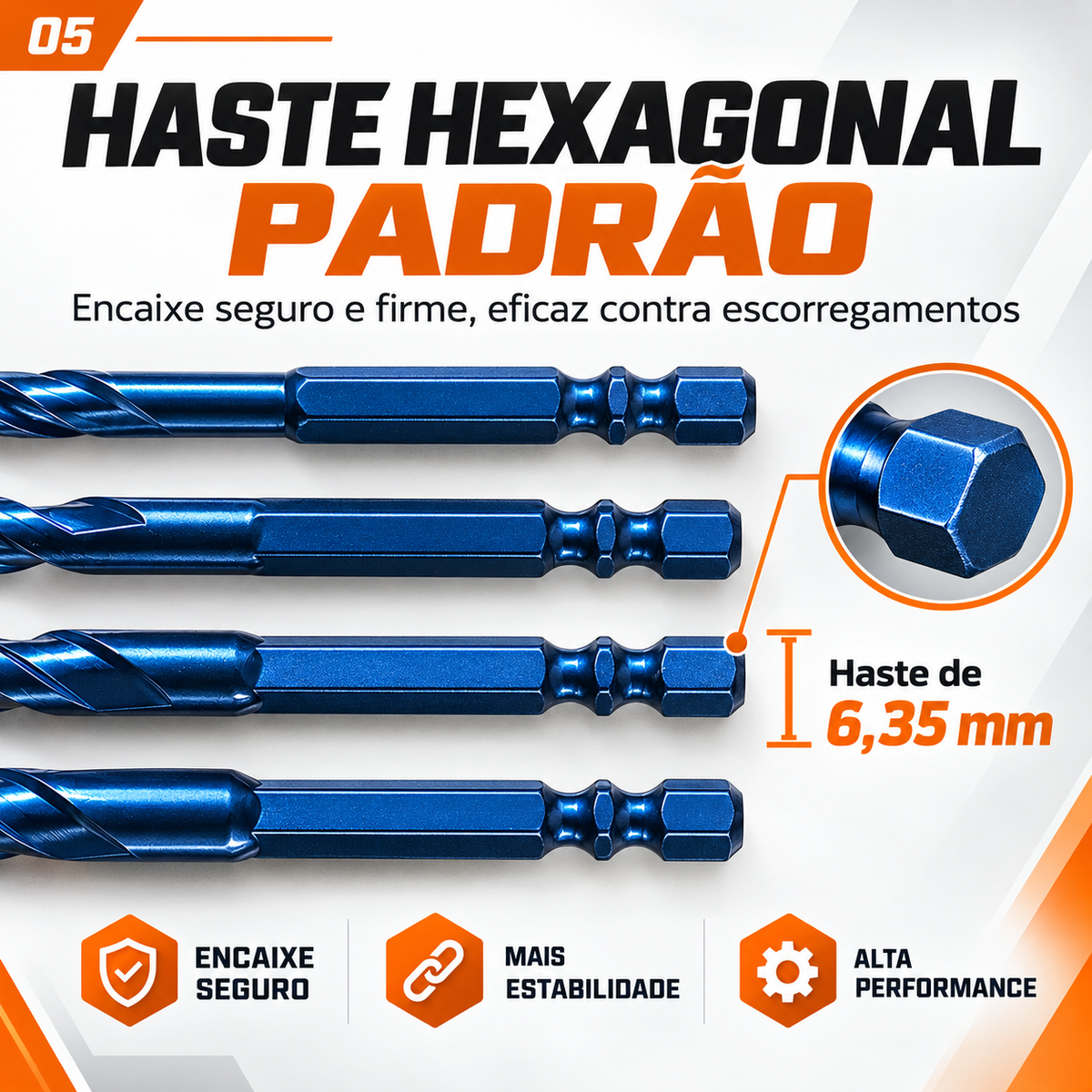🎁 70% DE DESCONTO | Conjunto De 4 Brocas De Titânio Multifuncionais (4 Tamanhos 6/8/10/12 MM)