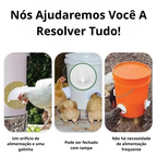 ⚡Porta De Alimentação Automática Para Galinhas E Patos Para Todos Os Tipos De Baldes – Inclui Broca Serra Copo
