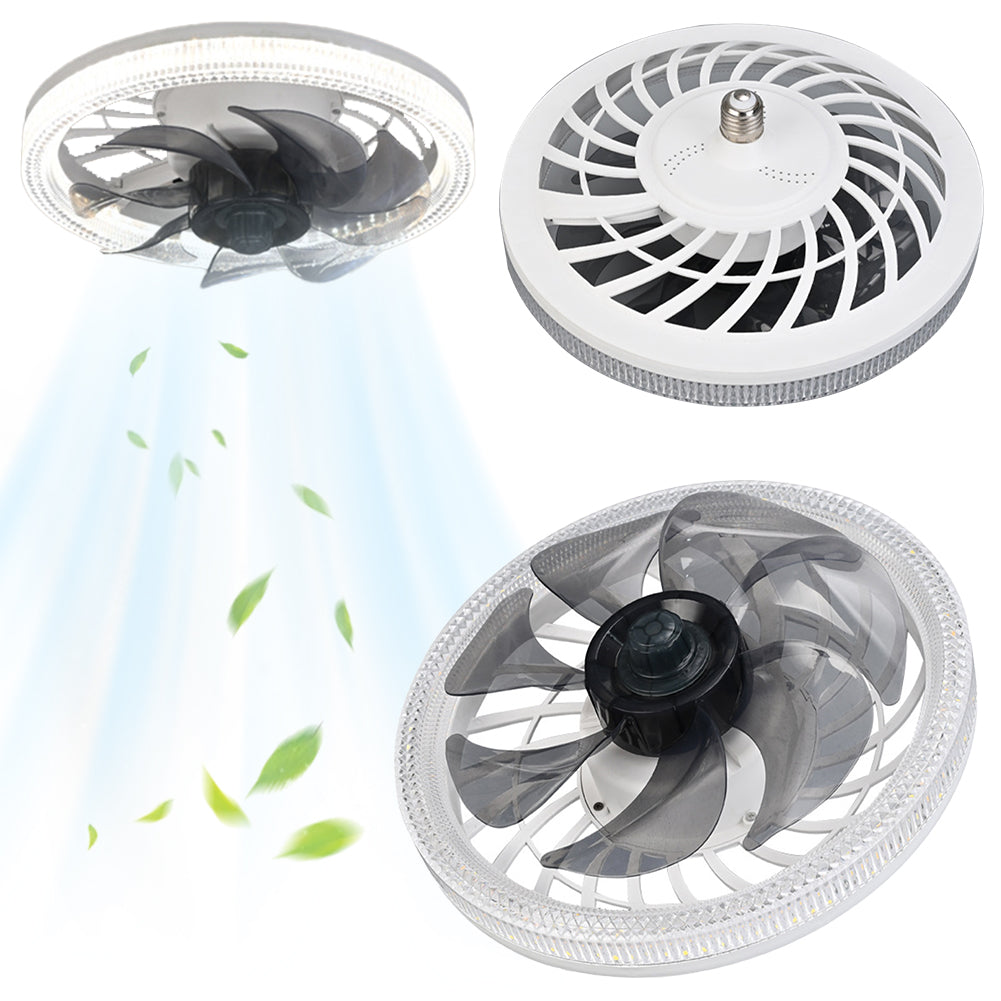 AIRLUME — Ventilador LED 2 em 1, instalado em 30 segundos sem obras nem eletricista