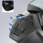 🇵🇹 Máscara de Soldagem com Escurecimento Automático 0,1 ms – Desmontável em 2 Peças, Proteção Total
