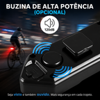 LUZ TRASEIRA PARA BICICLETA COM PISCAS SEM FIOS