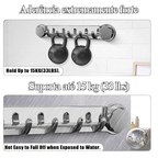 4 + 🎁2 Grátis | Uportes De Aço Inoxidável Com 5 Ganchos