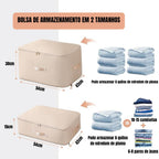 Bolsas Organizadoras de Compressão Automática para Edredons, Roupas, Cobertores, Impermeáveis e à Prova de Umidade (54x42x30cm)