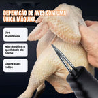 Depenador De Aves Portátil E Manual (L)