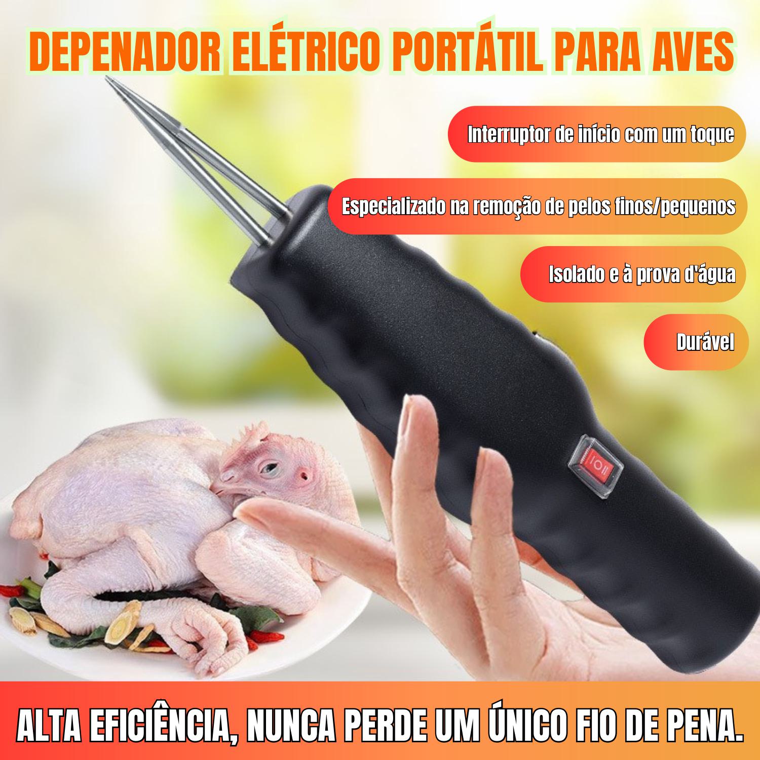 Depenador De Aves Portátil E Manual (L)