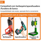 💥70% DE DESCONTO | Conjunto De 4 Brocas De Titânio Multifuncionais (4 Tamanhos 6/8/10/12 MM)