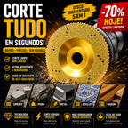 Disco Diamantado 5 em 1 – Corta, Lixa e Molda em Segundos