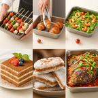 Recipiente de Aço Inoxidável 304 – Conserva o frescor por até 1 mês | 60% DE DESCONTO!