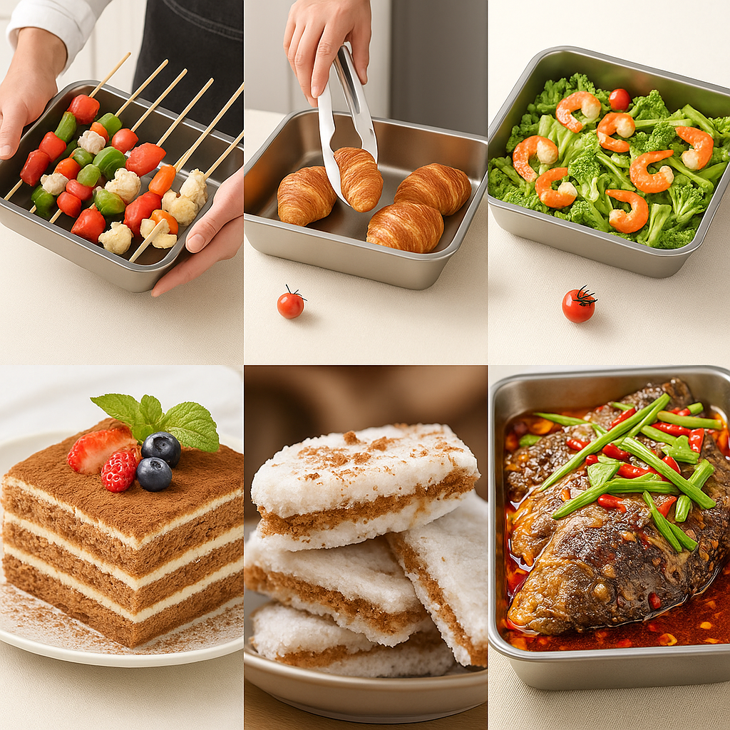 Recipiente de Aço Inoxidável 304 – Conserva o frescor por até 1 mês | 60% DE DESCONTO!