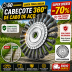 ⚙️ Acessórios de instalação gratuita | Lâmina de corta-relva em aço super resistente com rotação de 360°