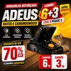 🐭 Armadilha Trapper T-Rex – captura na primeira tentativa, sem veneno