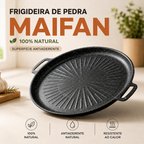 🍳 Frigideira de pedra Maifan 100% natural com superfície antiaderente