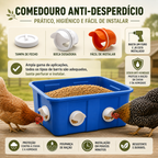 🐓 Kit Alimentador Para Aves De Capoeira