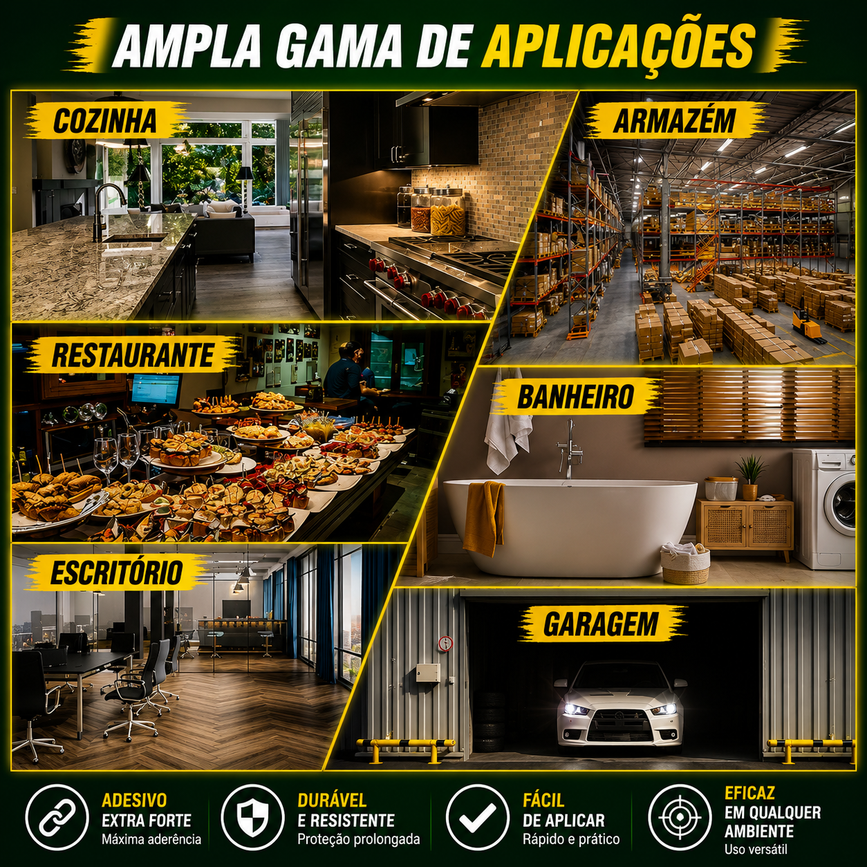 🐁 Armadilhas Adesivas Profissionais – Extra Grandes para Capturar Mais Rápido (1,2M x 28cm)