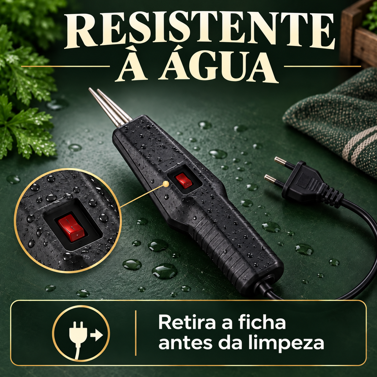 ⚡ Máquina Elétrica de Depenar Portátil — Frango Sem Penas em Instantes
