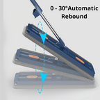 AQUAMOP PRO a 360° - Esfregona Japonesa Sem Necessidade de Lavar à Mão