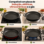 🔥 -70% OFF | Frigideira Antiaderente com Revestimento de Pedra Maifan