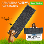 🐭Armadilhas Adesivas Profissionais – Extra Grandes para Capturar Mais Rápido (1,2 m × 27,5 cm)