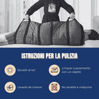 ✔️ Placa de transferência de pacientes com 6 pegas reforçadas, almofada médica multifuncional para camas, idosos