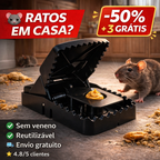 Armadilha Trapper T-Rex – captura na primeira tentativa, sem veneno