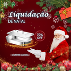 Panela de Aço Inoxidável Maciço 304 (3,5 L) – Apta para Todos os Tipos de Fogão | 70% de Desconto!