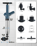 4 cabeças de substituição grátis 🎁 | Desentupidor de esgotos de alta pressão Ultra Burst