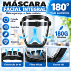 🎁 70% DE DESCONTO | A viseira protege o rosto, os olhos e as vias respiratórias durante o trabalho