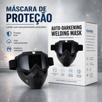 Máscara de Soldadura Automática 0,1 ms – Protección Total