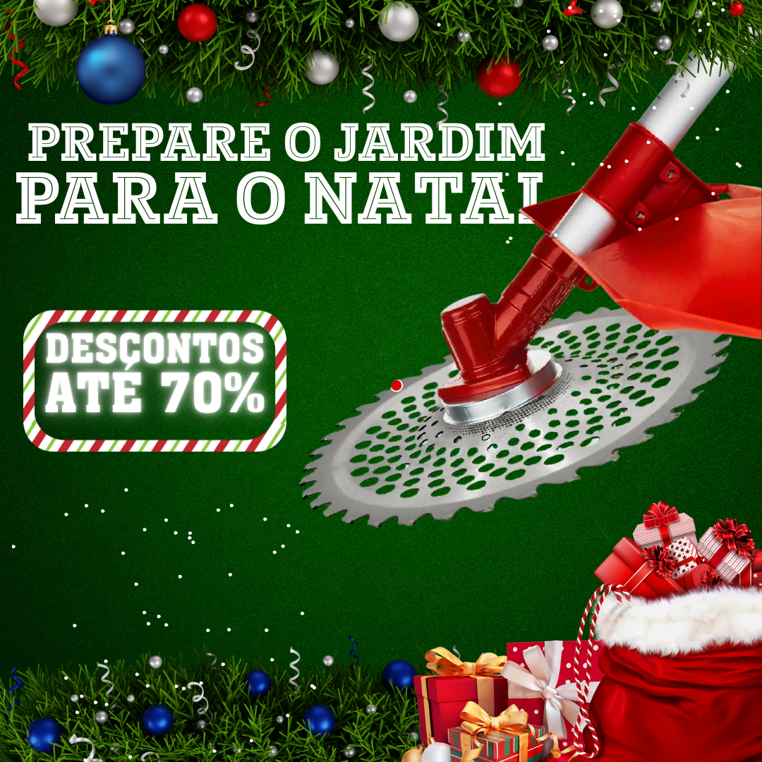 Disco De Corte Especializado Para Relva, 40 Dentes Em Carboneto De Tungsténio (Inclui Acessórios)