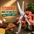 🎁 70% DE DESCONTO | Tesoura de aço premium importado da República Federal da Alemanha