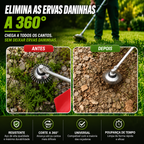 ⚙️ -70% DE DESCONTO | Kit de Disco de Fios de Aço para Roçadora (Kit Completo com Acessórios)