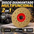 💎 Disco de corte e desbaste de diamante 2 em 1 multifuncional premium
