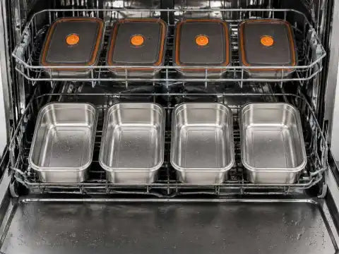 🥘 Leve 12, Pague Apenas 6 | Recipientes em Aço Inoxidável 316L com Tampa de Vácuo