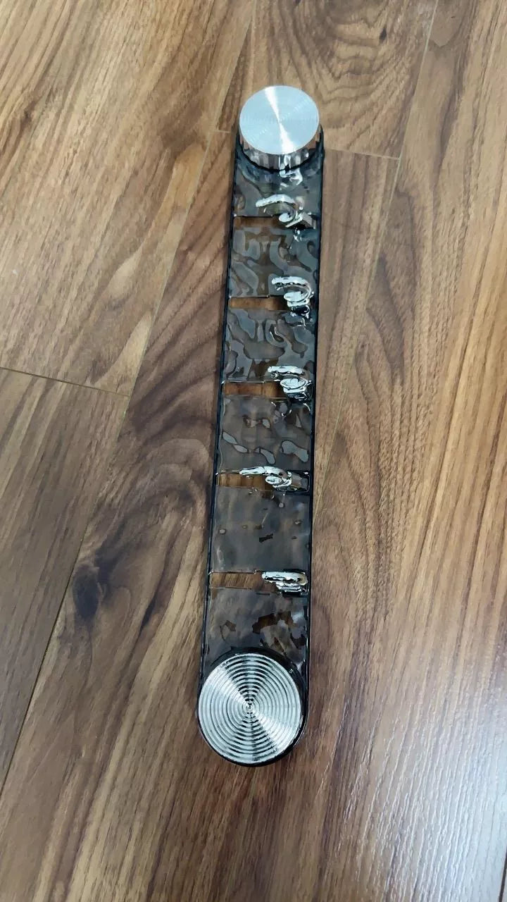 (4+2 grátis)🎁 Suportes de aço inoxidável com 5 ganchos, práticos e capazes de suportar até 25 kg.