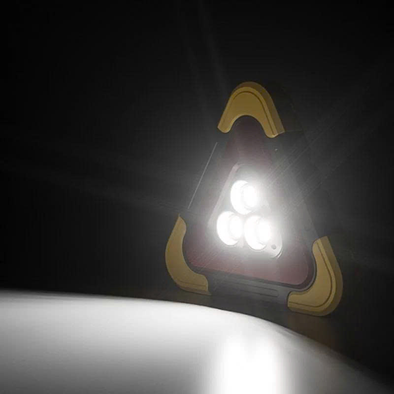 🚨 (SUPER OFERTA) Triângulo De Emergência Para Automóvel Com Luz LED Integrada
